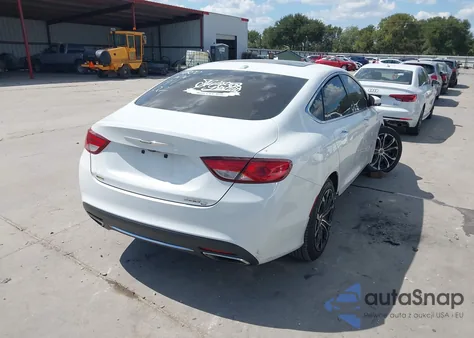 2016 Chrysler 200 C из США, поврежденный, VIN 1C3CCCCG3GN185256